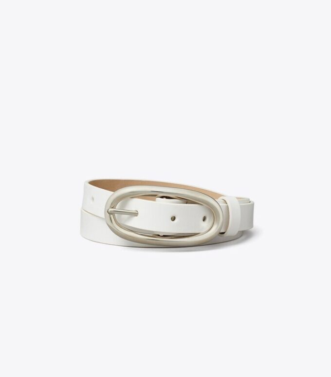 Pierced Large Buckle Belt
