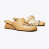 Pierced Mule Wedge