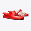 Pierced Mule Wedge