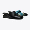 Pierced Mule Wedge