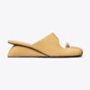 Pierced Mule Wedge