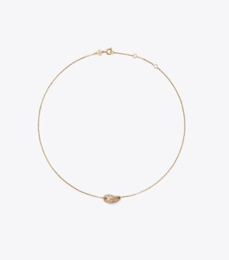 Pierced Pavé-halsband