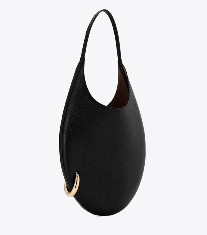 Pierced Pebbled Handbag Pierced Pebbled Handbag