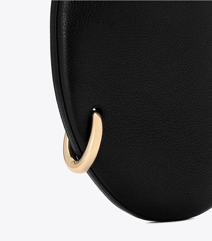 Pierced Pebbled Handbag Pierced Pebbled Handbag