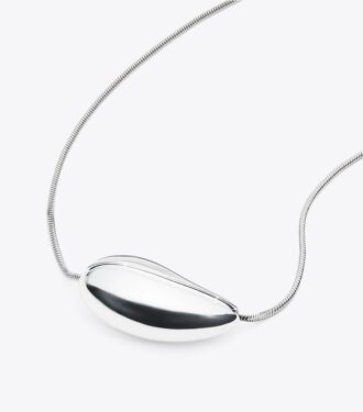 Pierced Pendant Necklace