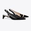 Pierced Slingback Heel