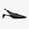 Pierced Slingback Heel