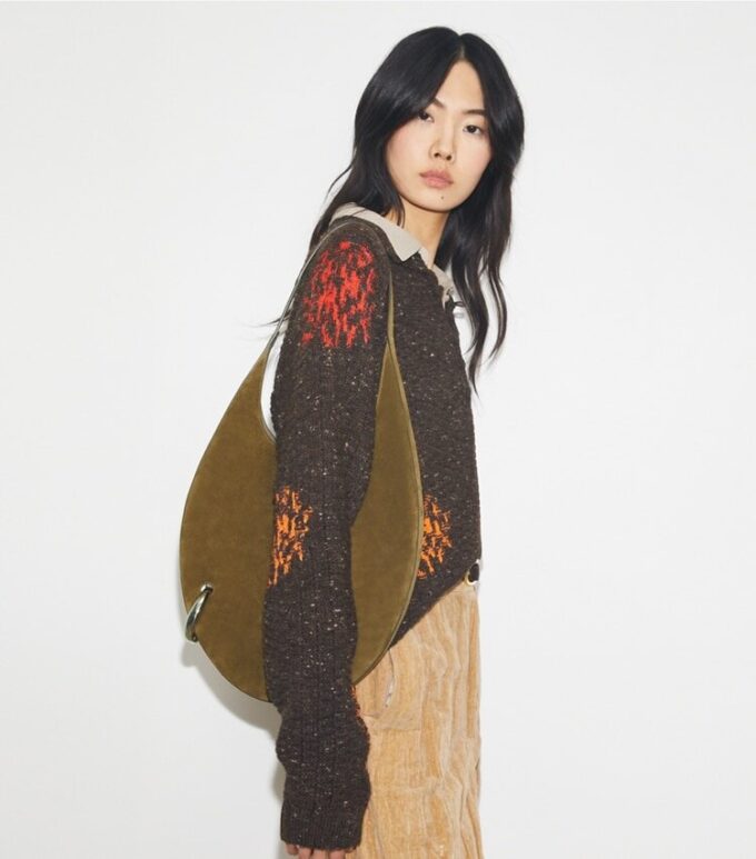 Pierced Suede Bag Pierced Suede Bag
