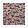 Pixel Flower Silk Square Scarf