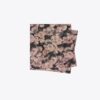 Pixel Flower Silk Square Scarf