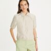 Poplin Zip Polo Poplin Zip Polo