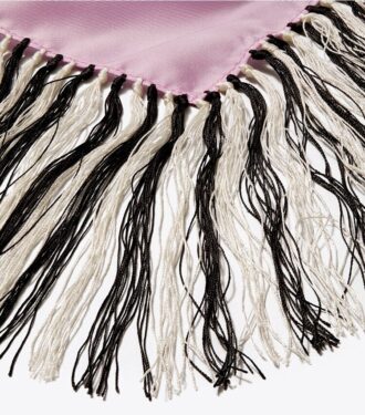 Porslinsblommig silkescarf