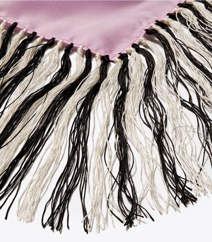 Porslinsblommig silkescarf