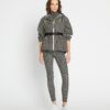 Prismatisk T Monogram-anorak med huva Prismatisk T Monogram-anorak med huva