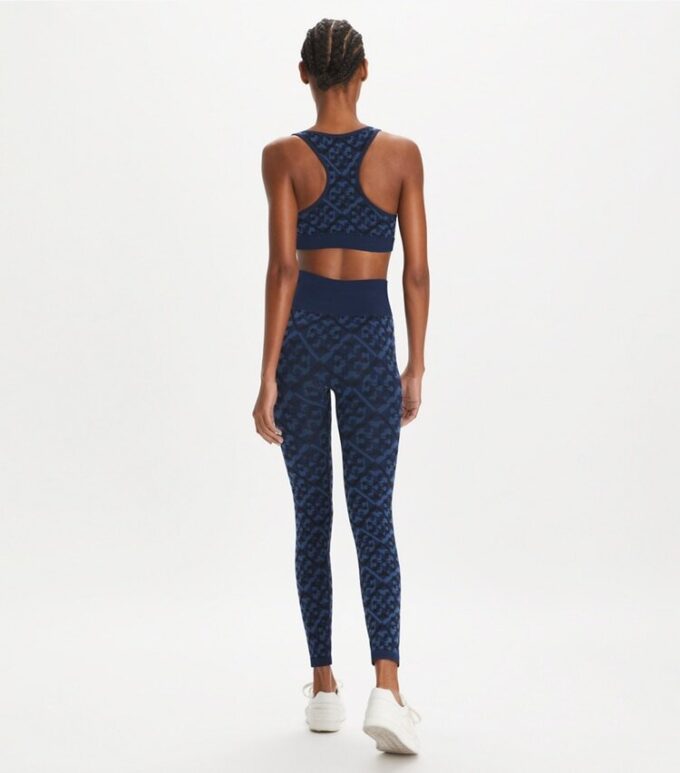 Prismatisk T Monogram Jacquard sömlös leggings Prismatisk T Monogram Jacquard sömlös leggings