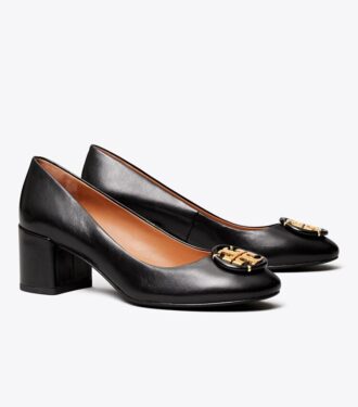Pumps med flera logotyper, extra bred