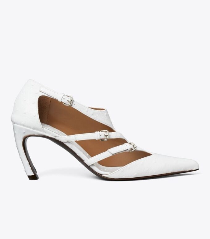 Pumps med flera spännen