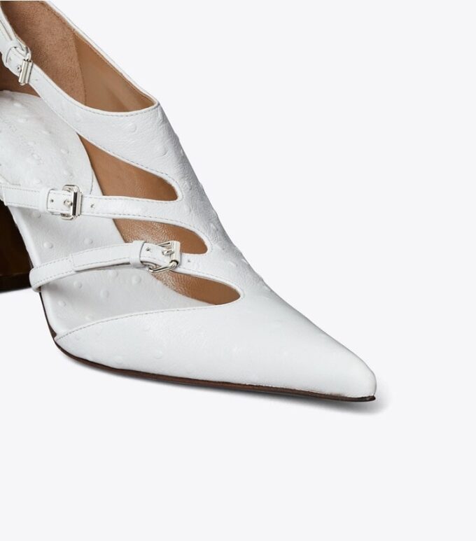 Pumps med flera spännen