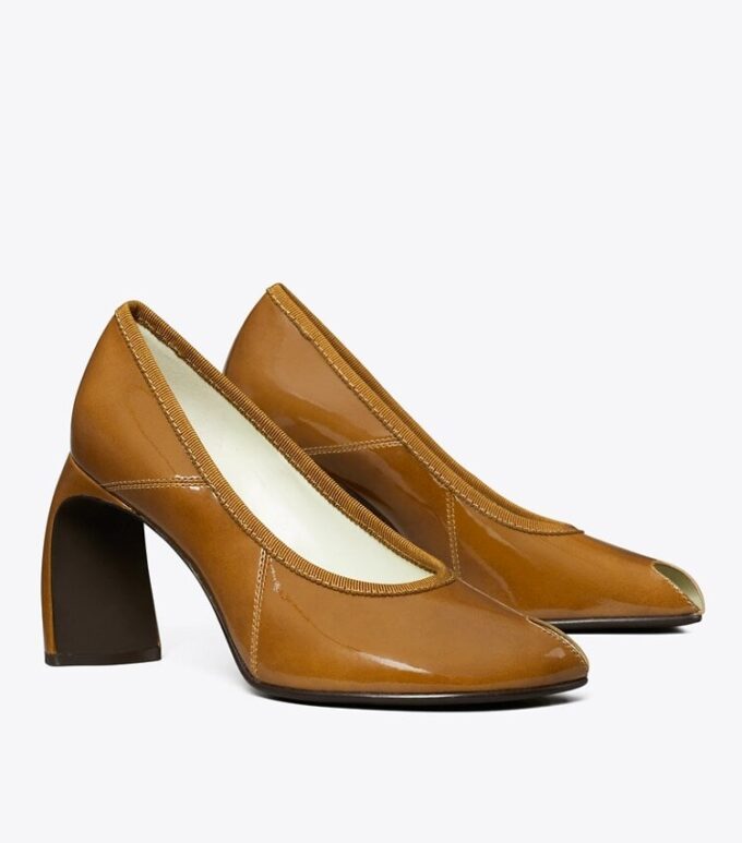 Pumps med öppen tå Pumps med öppen tå