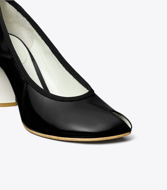 Pumps med öppen tå Pumps med öppen tå