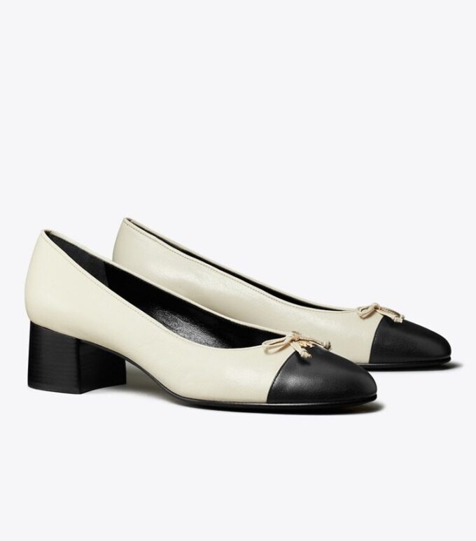 Pumps med tåhätta Pumps med tåhätta