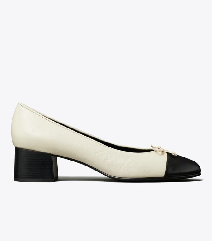 Pumps med tåhätta Pumps med tåhätta