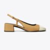Pumps med tåhätta och slingback Pumps med tåhätta och slingback
