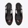 Pumps med tåhätta och slingback Pumps med tåhätta och slingback