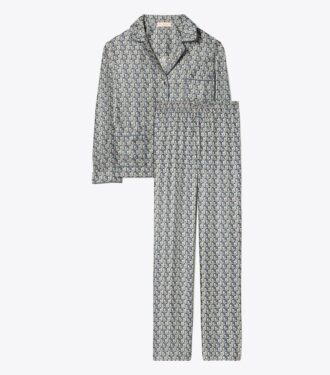 Pyjamas i silkes-twill