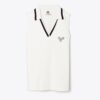 Racquet Ribbed-Knit Sleeveless Polo Racquet Ribbed-Knit Sleeveless Polo