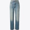 Raka jeans med vida ben Raka jeans med vida ben