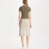 Randig nylon-mockneck Randig nylon-mockneck