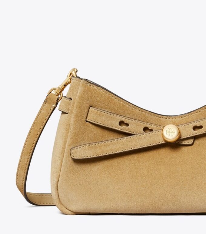 Romy Suede Zip Top Crossbody Bag Romy Suede Zip Top Crossbody Bag