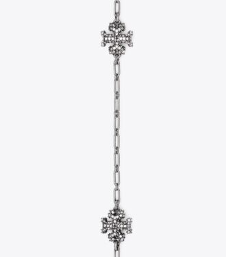 Roxanne Chain Pavé Delicate Halsband