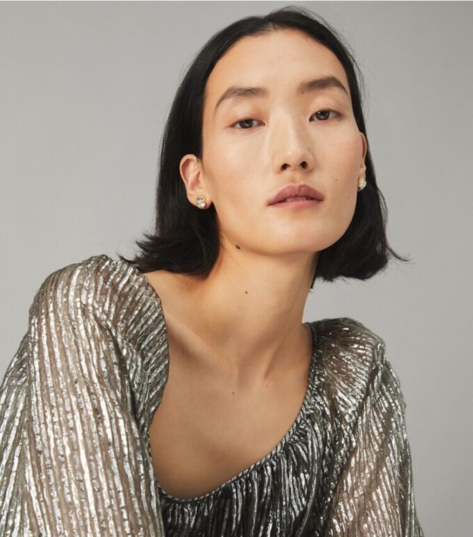 Roxanne Circle-Stud Earring Roxanne Circle-Stud Earring