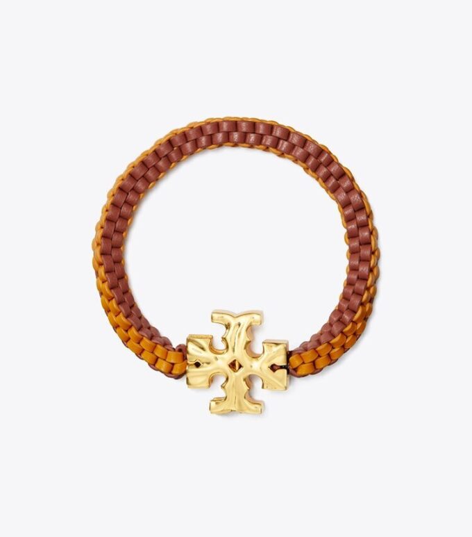 Roxanne vävt läderarmband Roxanne vävt läderarmband