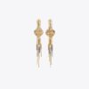 Runway Embellished Front-Back Earrings Runway Embellished Front-Back Earrings
