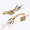 Runway Embellished Front-Back Earrings Runway Embellished Front-Back Earrings
