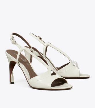 Sandaler med vriden klack