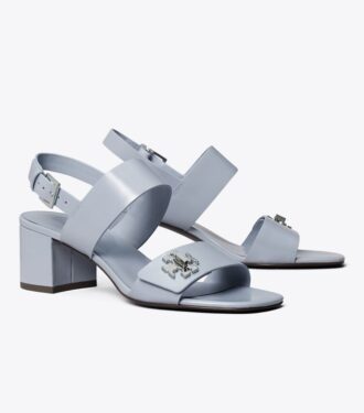 Sandaler med vridlås och klack