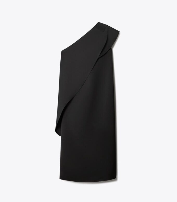 Satin Cape Dress Satin Cape Dress