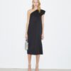Satin Cape Dress Satin Cape Dress