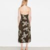 Satin Halter Dress