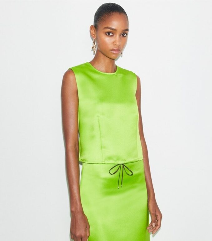 Satin Shell Top Satin Shell Top