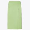 Satin Wrap Skirt