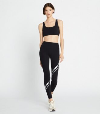 Sculpt Compression Metallic Chevron Legging Sculpt Compression Metallic Chevron Legging