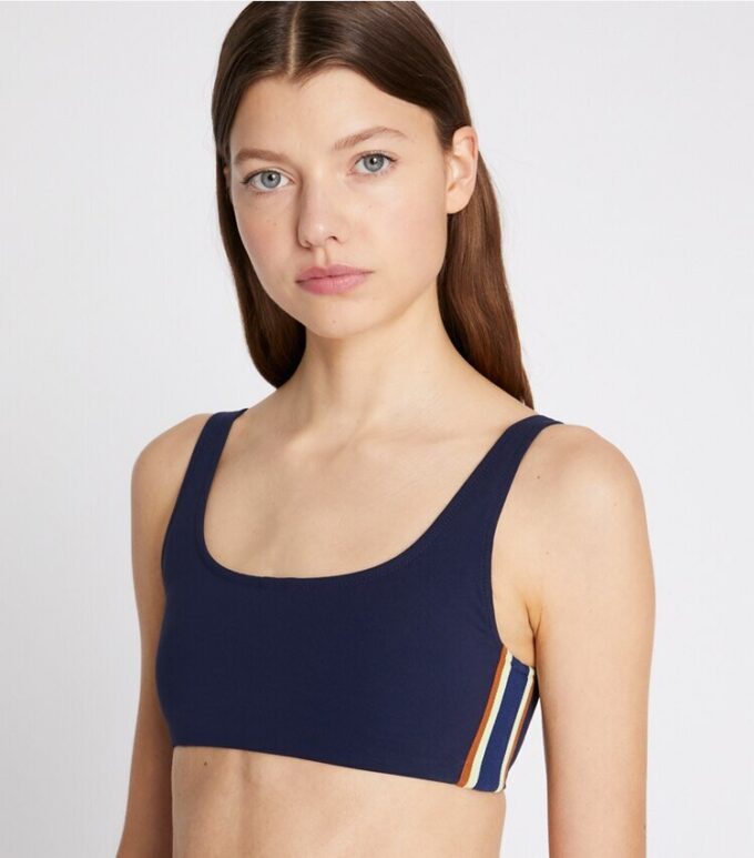 Sculpt Compression Side-Stripe Bra