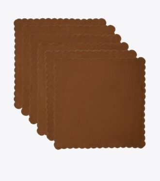 Servetter i linne med vågig kant, 6-pack Servetter i linne med vågig kant, 6-pack