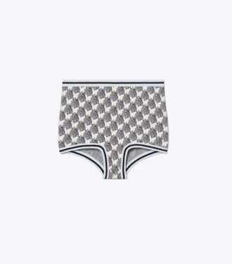 Shorts i viskosjacquard