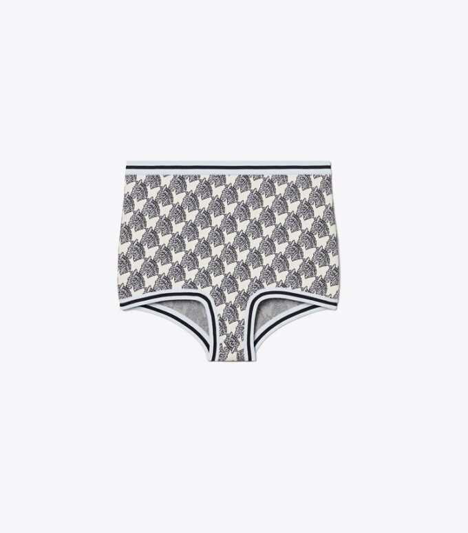 Shorts i viskosjacquard Shorts i viskosjacquard